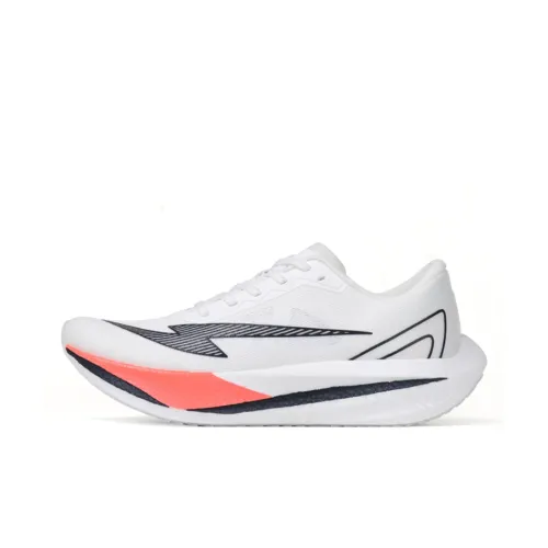 Against the grain Running Shoes Unisex Low Top Moon White