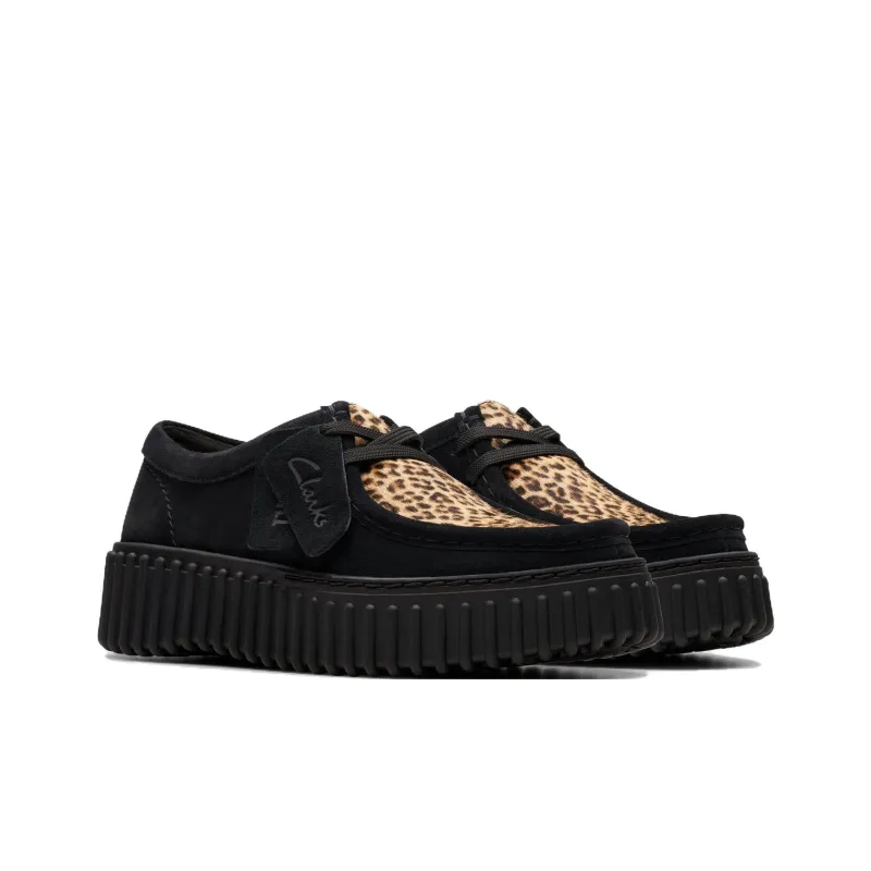 Clarks Torhill Bee Casual Single Shoes 4cm Women's Black-2