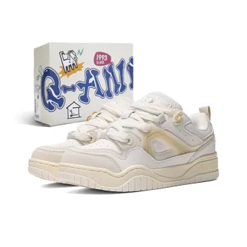 Q AND Anti Slip And Wear Resistant Height Increasing Low Top Skateboard Shoes Unisex