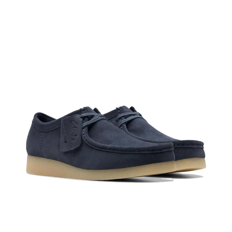 Clarks Wallabee EVO Casual Shoes Men's Blue-2