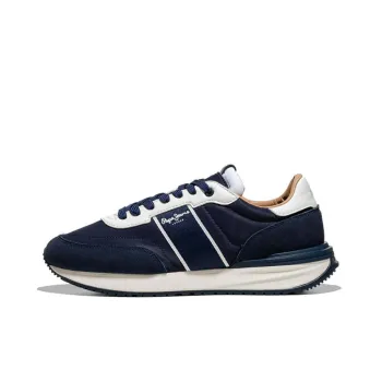 Pepe Jeans Abrasion Resistant Low Top Casual Shoes Men's Blue
