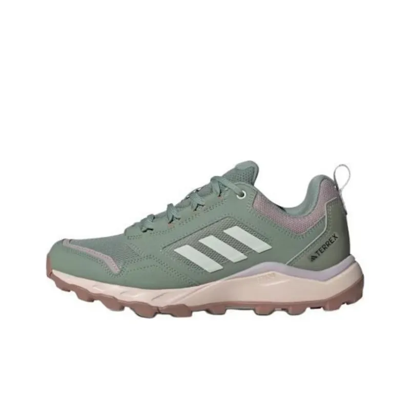 Adidas Terrex Tracerocker Anti Slip Wear Resistant Low Top Running Shoes Women's Green-0