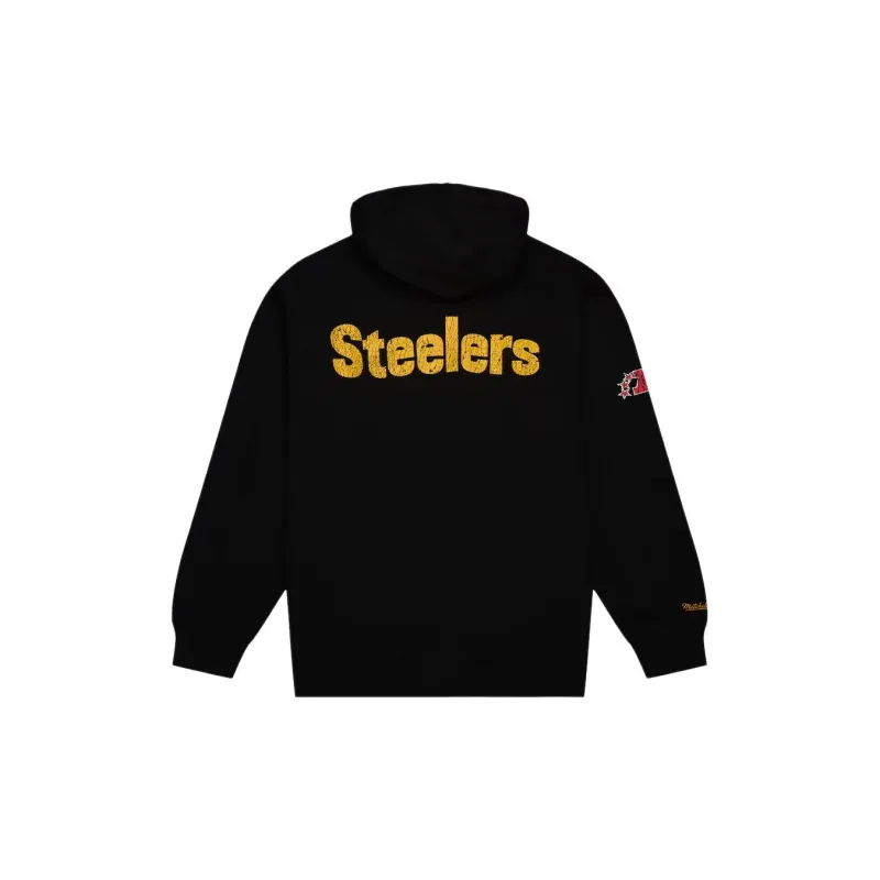 Mitchell & Ness x NFL Pittsburgh Steelers Team OG Sweatshirt Men's Black-1