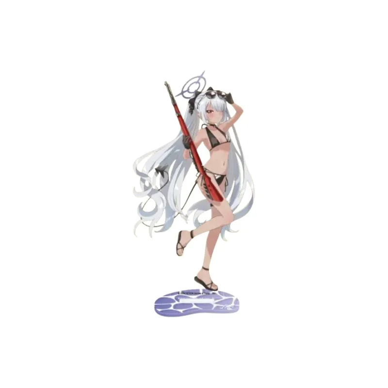 BANDAI Ichiban Kuji F Prize, Blue Archive Swimsuit Acrylic Stands-3