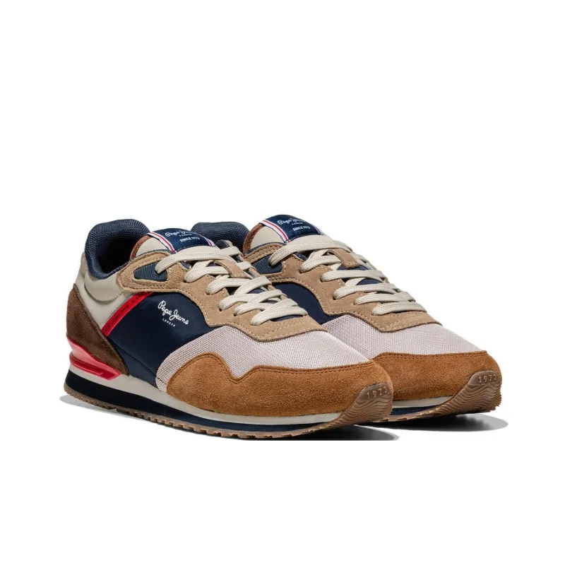 Pepe Jeans Abrasion-Resistant Low-Top Casual Shoes Men's Brown-2