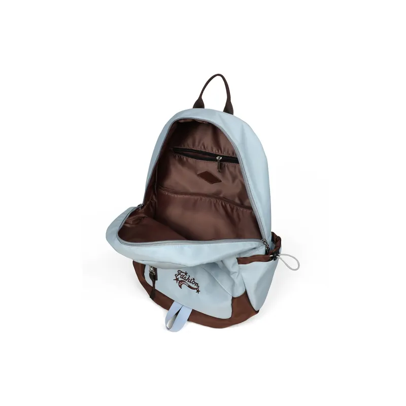 COMELY Fabric Backpack Women's Blue-4