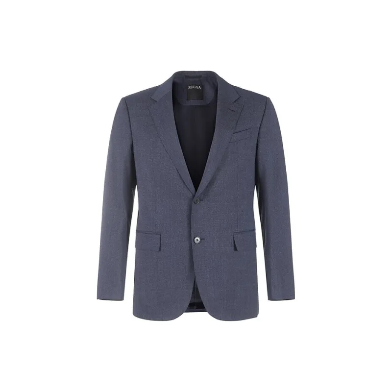 Zegna FW24 Business Suit Men's Dark Blue-1
