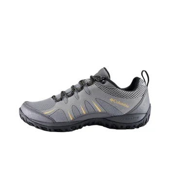 Columbia PEAKFREAK RIDGE OD V2 Waterproof Support Grip Low Top Hiking Shoes Men's Gray