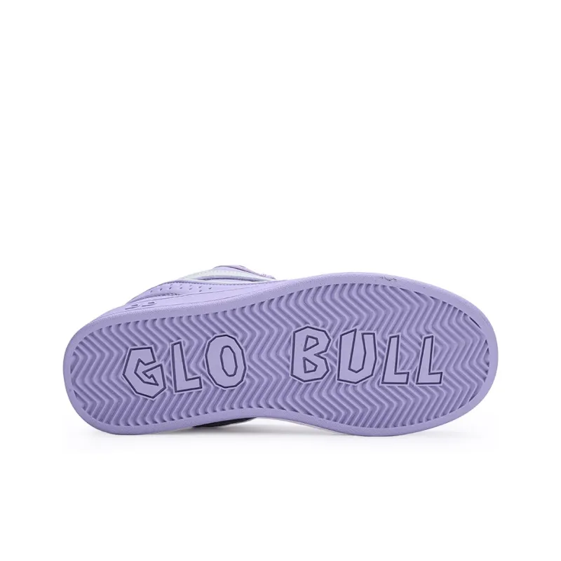 GLO BULL Skateboard Shoes Unisex Low Top Purple Rice-5