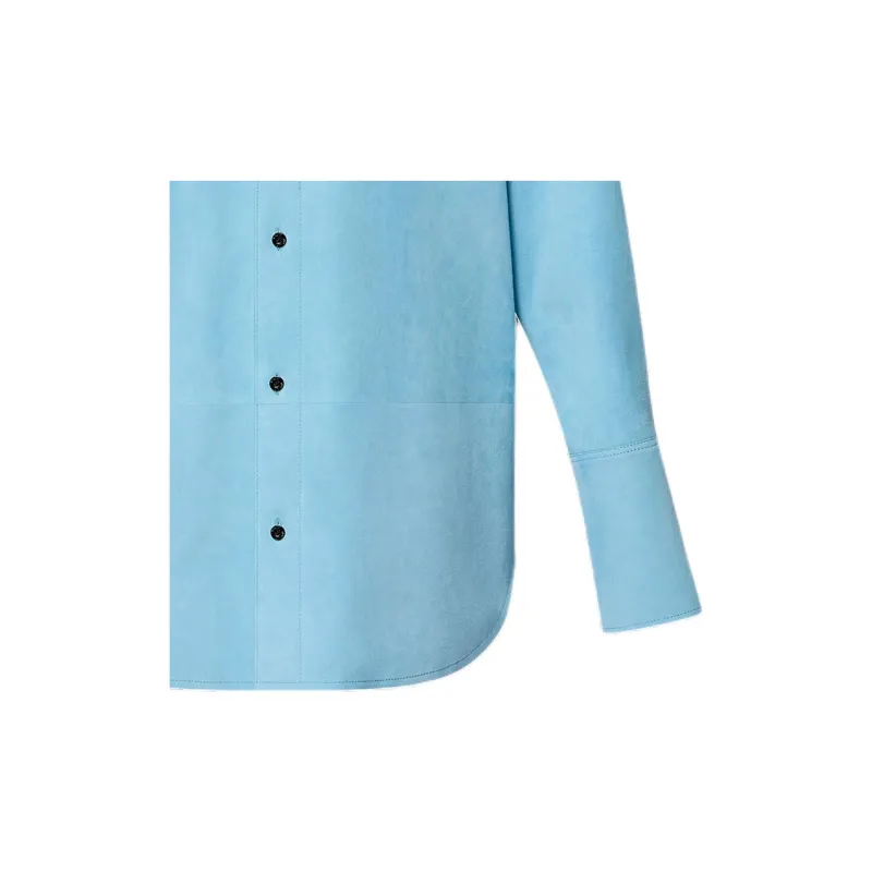 LOUIS VUITTON Suede Shirt-4