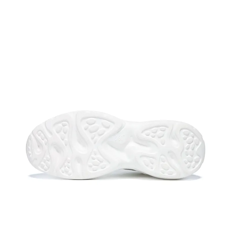 361° Breathable Lightweight Slip-Resistant Low-Top Casual Shoes Women's Feather White Oat Milk-6