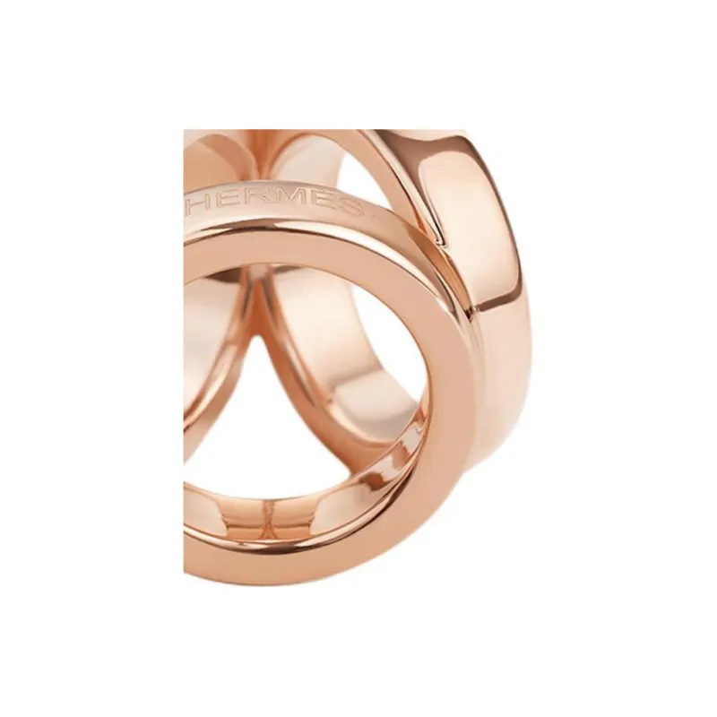 HERMES Brass Accessories Women's Rose Gold-1