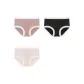 3 Pack (Cameo Brown+Black+Pink)