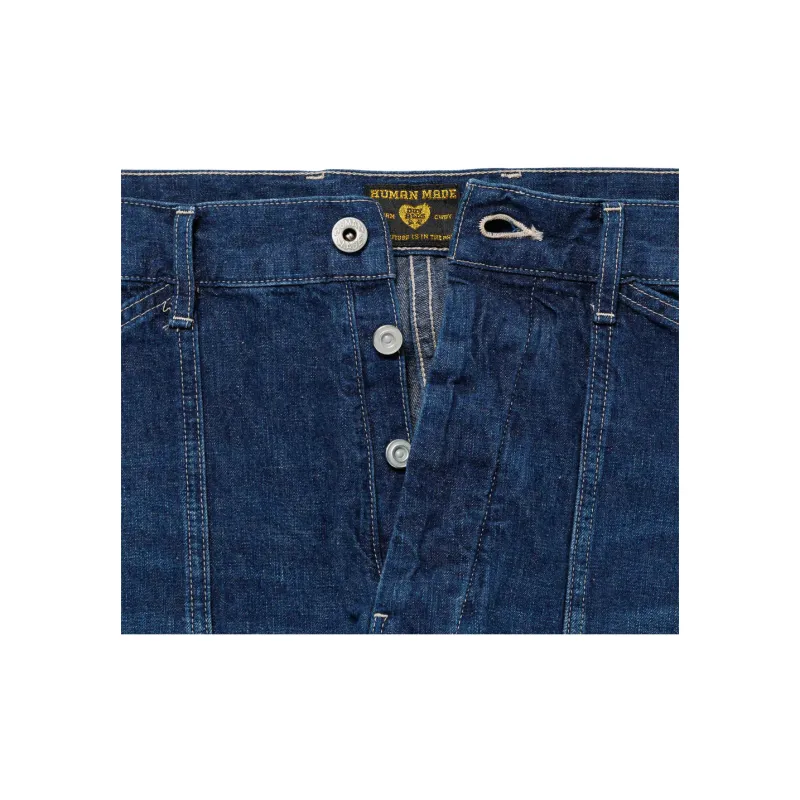 HUMAN MADE FW24 Autumn/Winter Collection Jeans Unisex Cyan-3