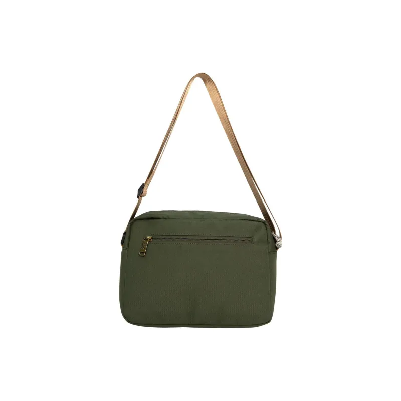 Doughnut Recycled Polyester Shoulder Bag, Crossbody Bag Unisex Army Green-2