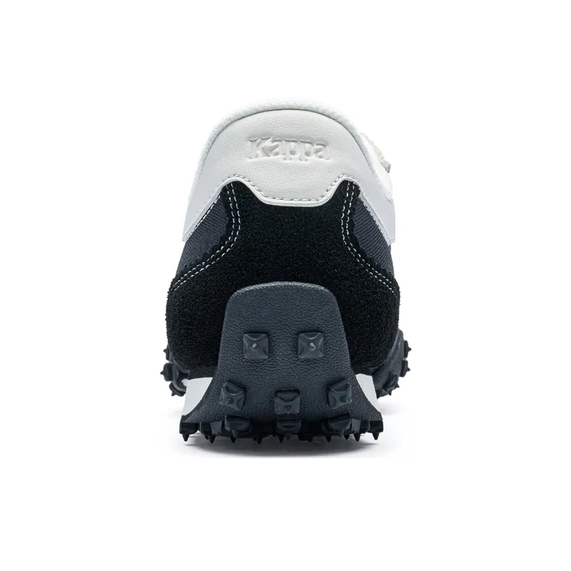 Kappa Omini.Echo Back to Back Anti Slip Wear Resistant Low Top Casual Shoes Unisex Black White-4