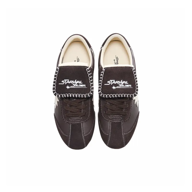 Starwalk Soldier Low-Top Casual Shoes Unisex Brown-3