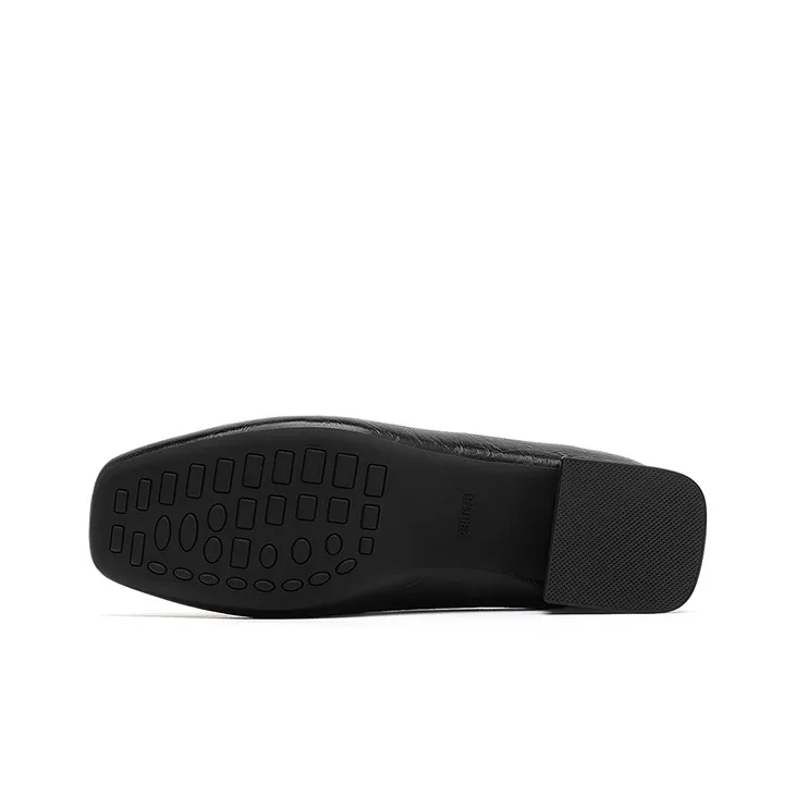 DAPHNE Loafers Women's Black/Beige-5