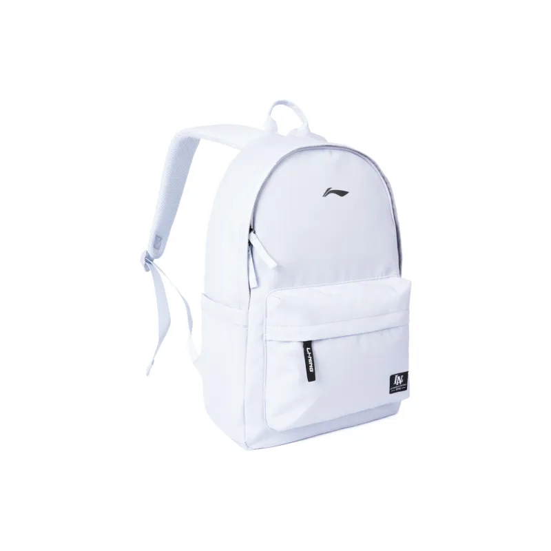 LiNing Polyester Backpack Unisex Light Frost Blue-2