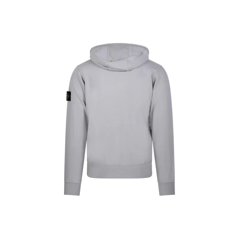 STONE ISLAND Compass Patch Zip Up Hoodie-1