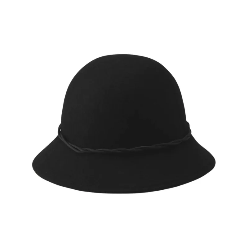 HELEN KAMINSKI Merino Wool, Cotton Nylon, Elastane Bucket Hats Unisex Black-1