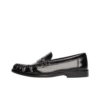 Tommy Hilfiger TH Monogram Loafers Women's Black