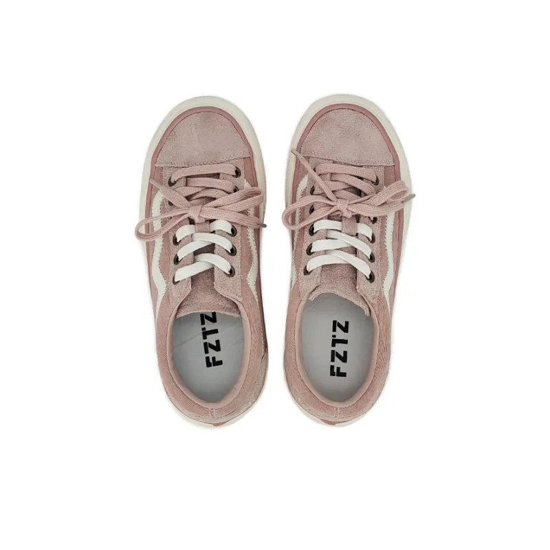 FZTZ Height Increasing Anti-Slip And Wear-Resistant Low-Top Skateboard Shoes Women's-8