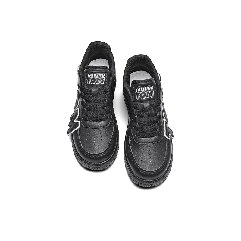 TALKING TOM Low-Top Skateboard Shoes Unisex White-12