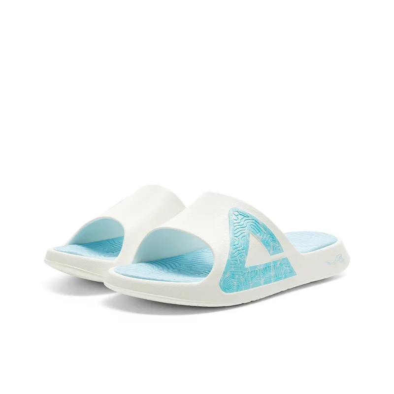 PEAK Slide Slippers Women's Creamy Light Blue-2