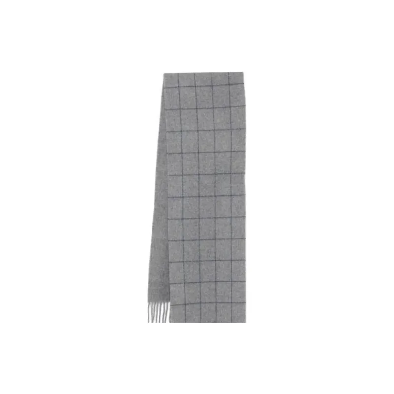 Polo Ralph Lauren Recycled Wool Nylon Knit Scarves Men's Gray-1