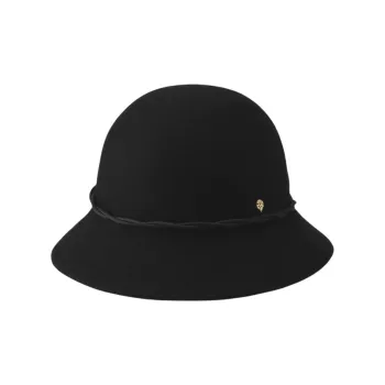 HELEN KAMINSKI Merino Wool, Cotton Nylon, Elastane Bucket Hats Unisex Black