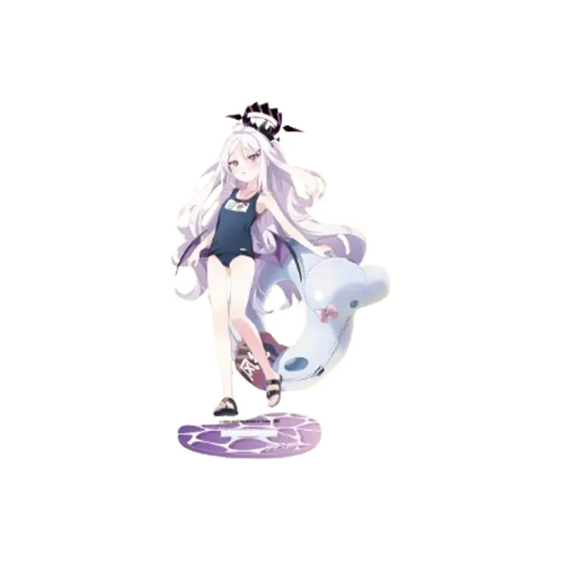 BANDAI Ichiban Kuji F Prize, Blue Archive Swimsuit Acrylic Stands-1