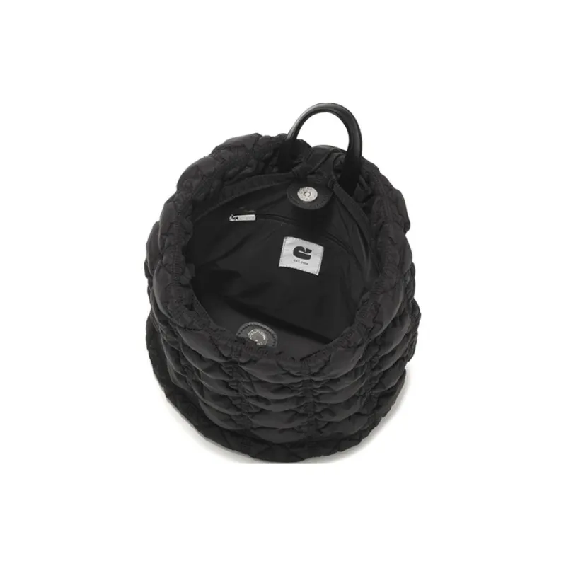 CARLYN Nylon Backpack Regular Women's Black-4