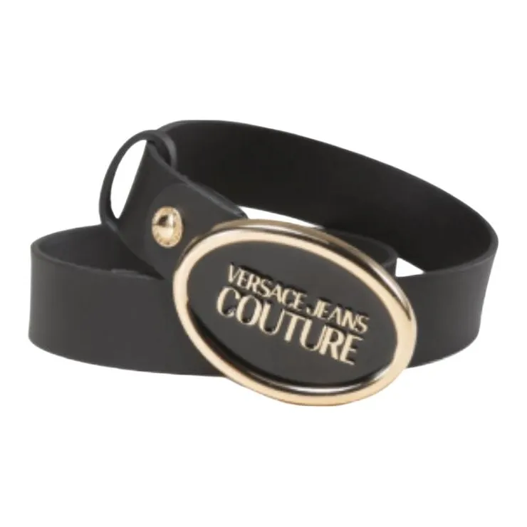 VERSACE JEANS COUTURE Leather Leather Belts Unisex Width  3.5cm-2