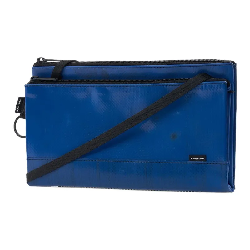FREITAG Recycled Polyester Shoulder Bag Crossbody Bag Men's Blue-1