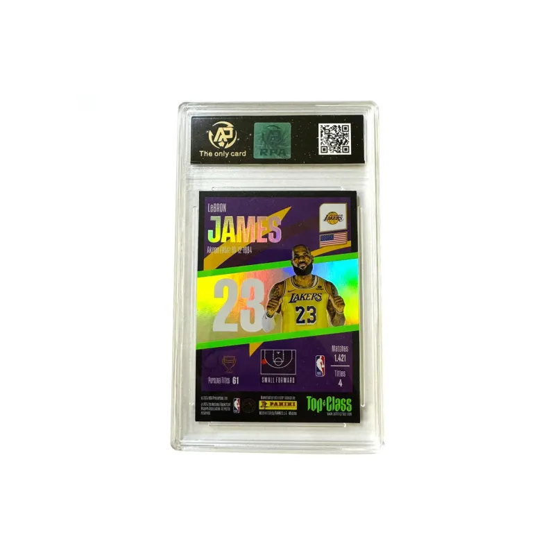 PANINI LeBron James Lakers Top Class Victory Card Winner 9 Points Graded Cards 1 Pc-1