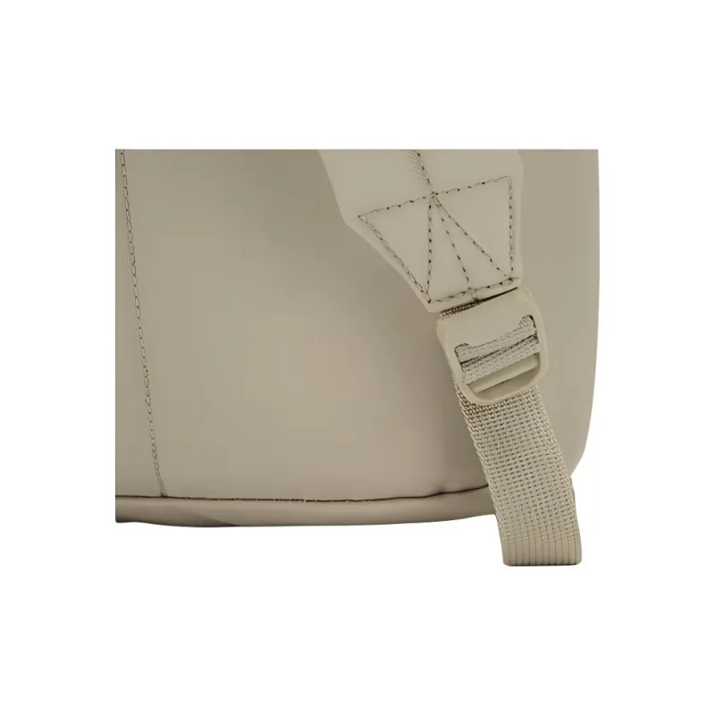 LACOSTE Fabric Backpack Tubas Unisex Dark Beige-3