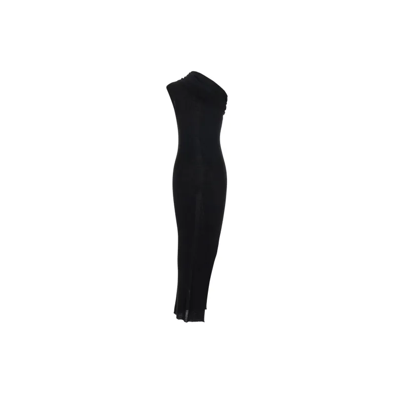 RICK OWENS Athena One Shoulder Midi Dress-1
