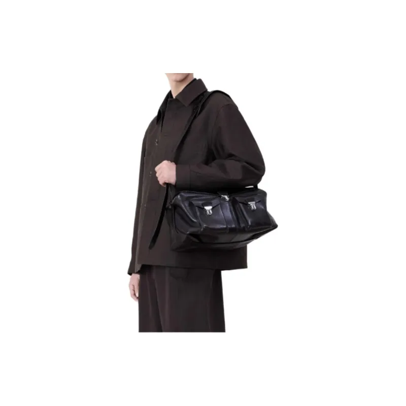 Lemaire Single Breasted Straight Hem Shirt Jacket-3