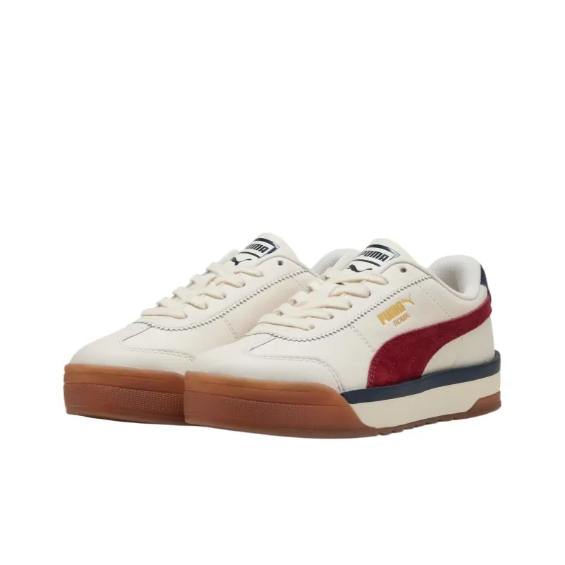 PUMA Roma Anti-Slip Wear-Resistant Low-Top Training Shoes Men's Warm White-2