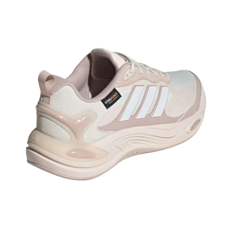 Adidas CLIMAWARM Cushioning Warm Low Top Running Shoes Women's White Pink-3