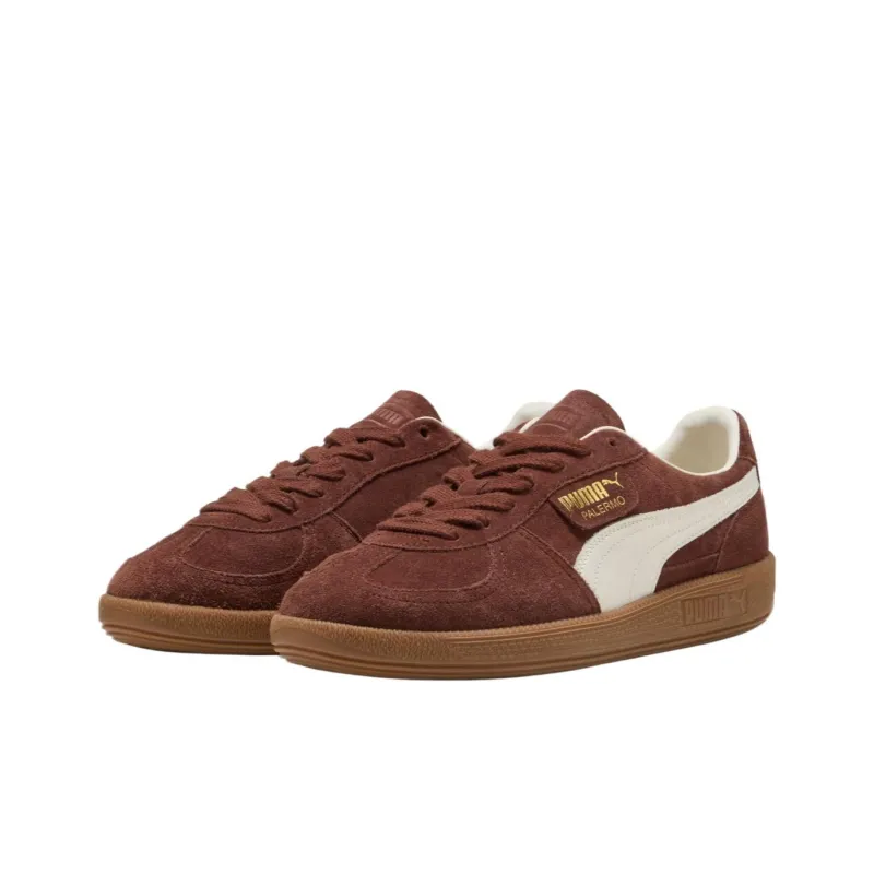PUMA Palermo Slip-Resistant Low-Top Training Shoes Unisex Brown-2
