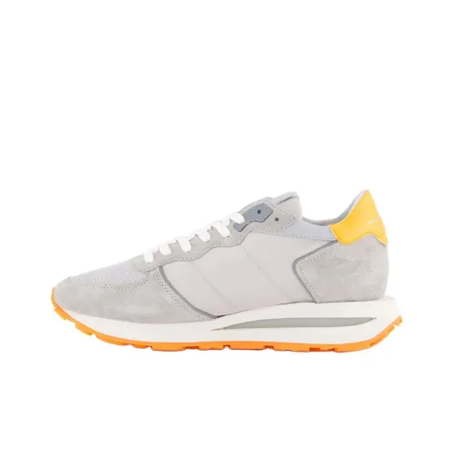PHILIPPE MODEL Heren Tropez Haute Low Top Casual Shoes Men's Gray