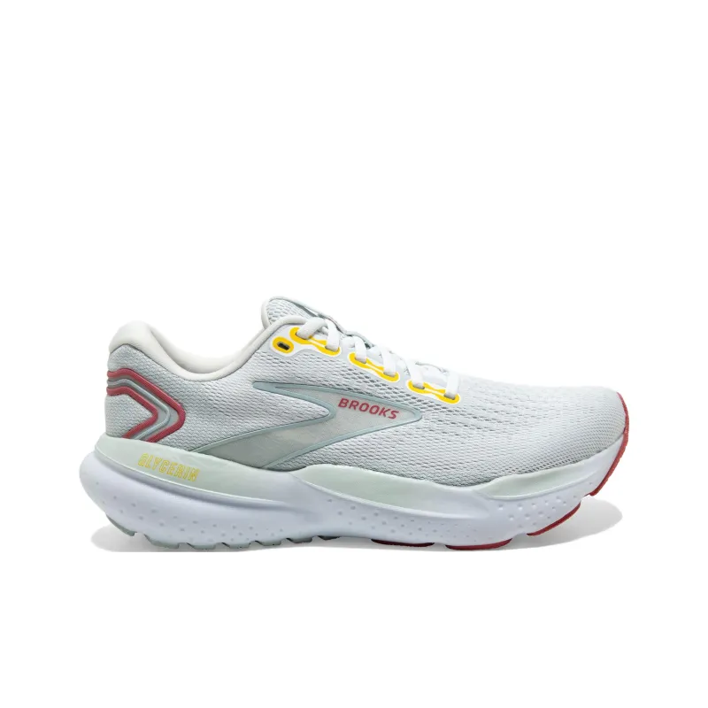 Brooks Glycerin 21 Slip-Resistant Breathable Low-Top Casual Running Shoes Women's White-1