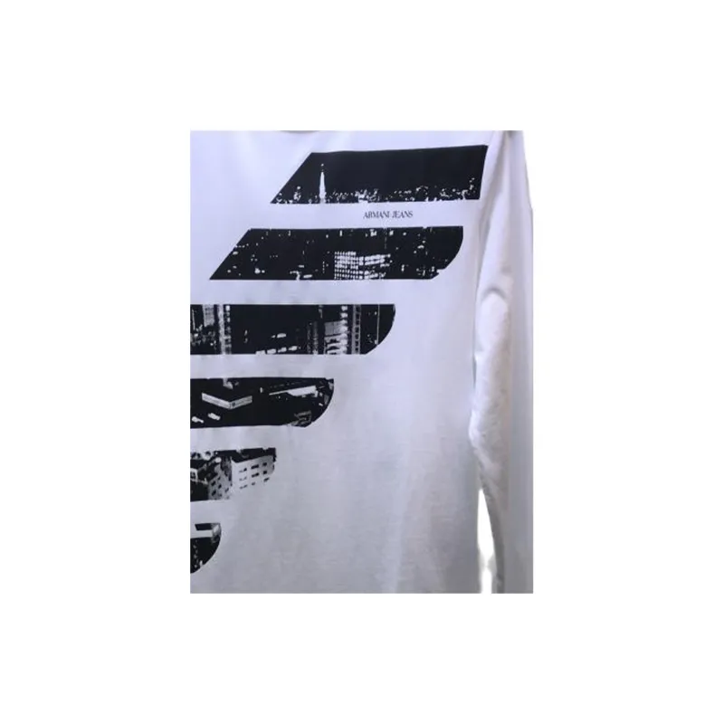 ARMANI JEANS T Shirts Unisex White-1
