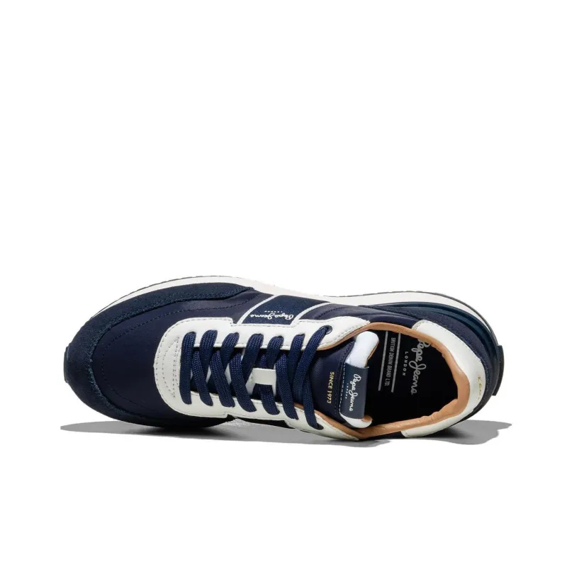 Pepe Jeans Abrasion-Resistant Low-Top Casual Shoes Men's Blue-3