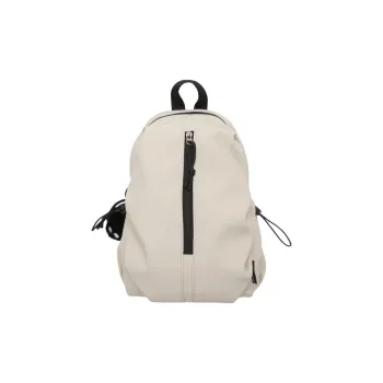 Tonlion Nylon Backpack Unisex White/Black
