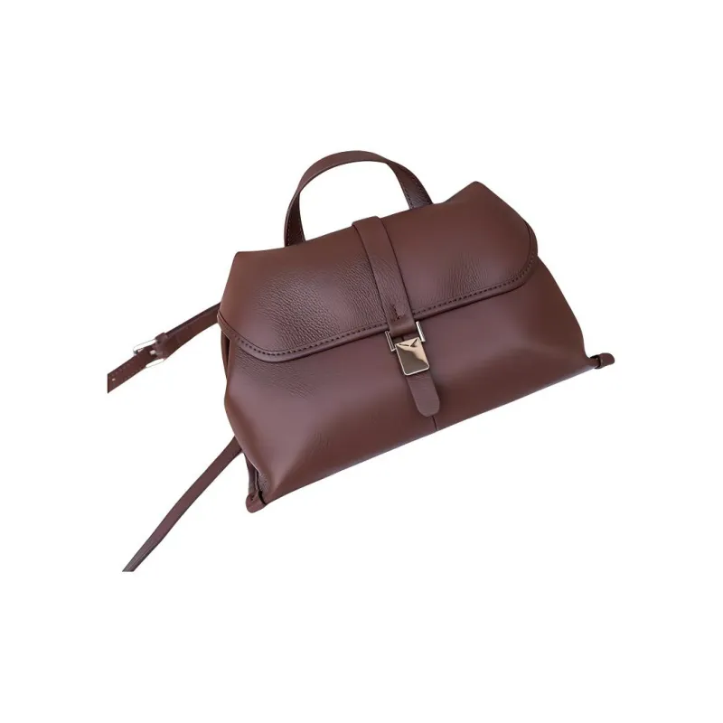 BLAKE FLEETO Top Grain Cow Leather Handbag Shoulder Bag Regular Women's Multicolor-7