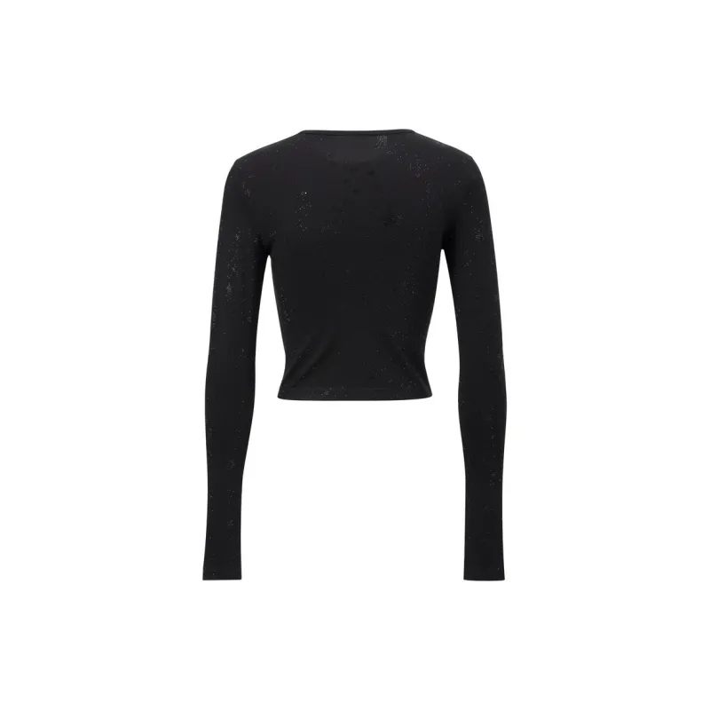 TCH T Shirts Women's Black-1