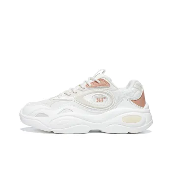 361° Breathable Lightweight Slip Resistant Low Top Casual Shoes Women's Feather White Oat Milk